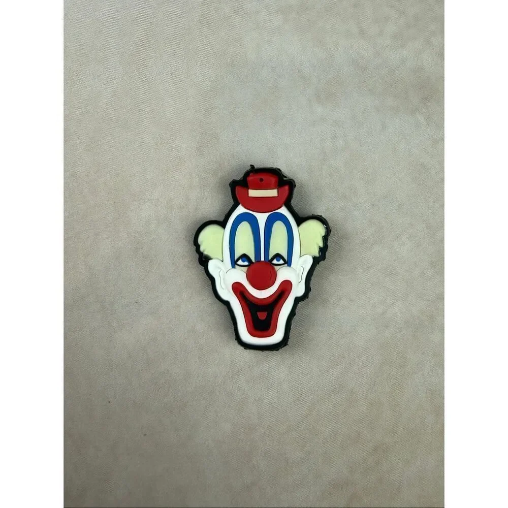 Vintage Clown Magnet Puffy Power Glow in the Dark 90s Y2K NOS